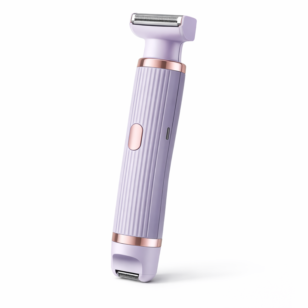 Rasoir Électrique Femme 2-en-1 – Étanche (Waterproof), Sans Fil & Rechargeable | Bikini & Corps